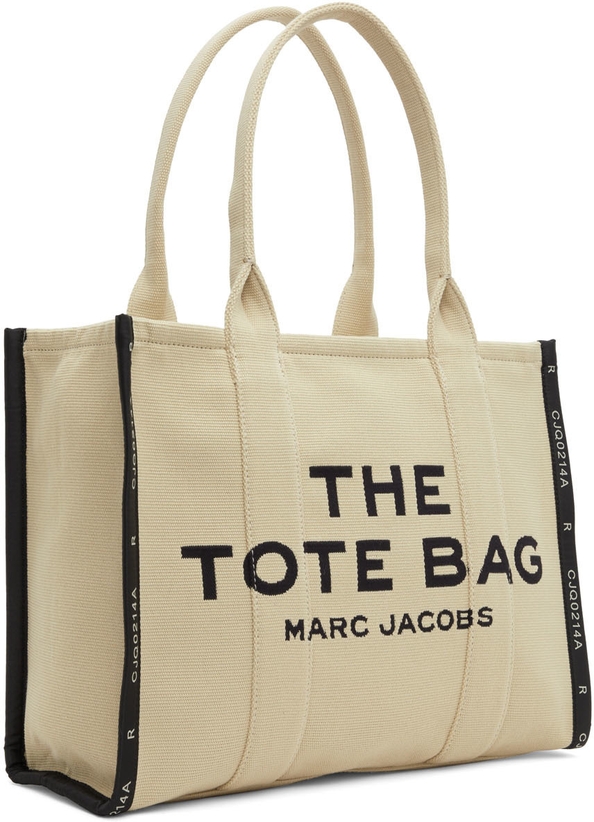 Marc Jacobs Beige 'The Jacquard Tote Bag' Tote Marc Jacobs