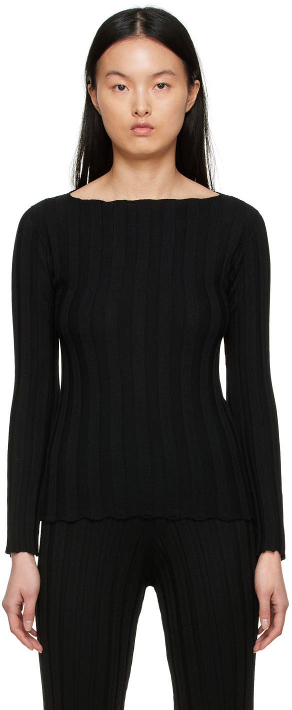 Baserange Black Adler Sweater Baserange