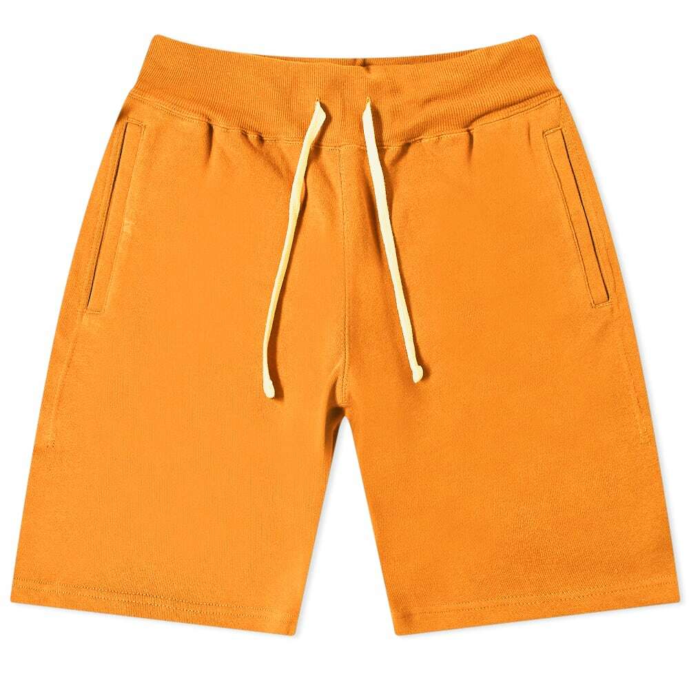 Beams Plus Men's Athletic Sweat Short in Orange Beams Plus