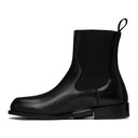 1017 ALYX 9SM Black Leather Strap Chelsea Boots