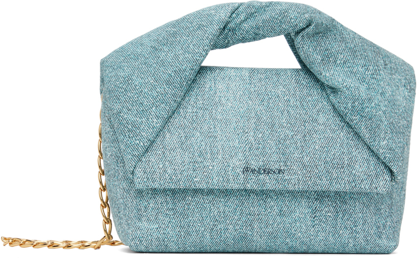 Jw Anderson Blue Fabric Shoulder Bag main image 1
