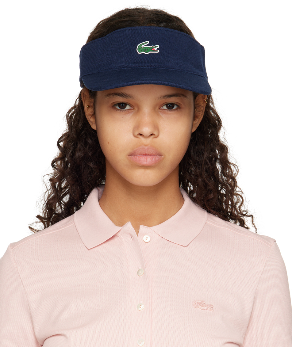 Lacoste Navy Logo Visor Lacoste