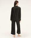 Brooks Brothers Women's Soft Clip Dot Pajama Set | Black