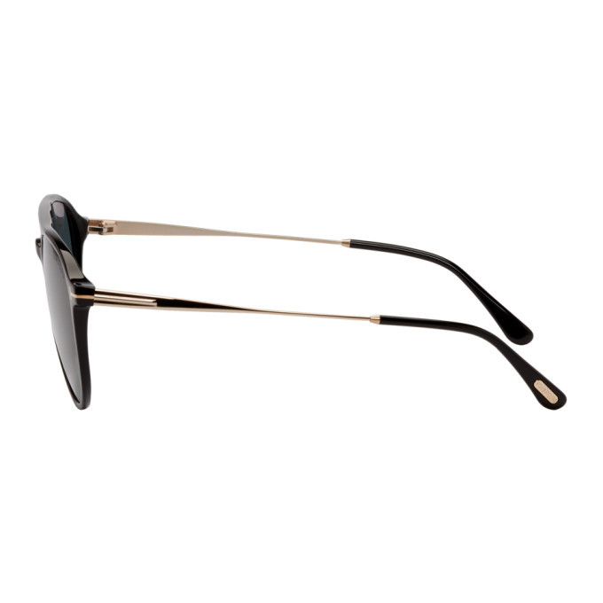 Tom Ford Black and Gold Carlo 02 Sunglasses TOM FORD