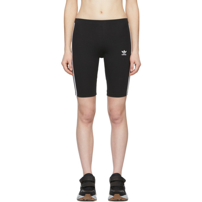 adidas originals black cycling shorts