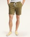 Brooks Brothers Men's Stretch Cotton Club Shorts | Olive
