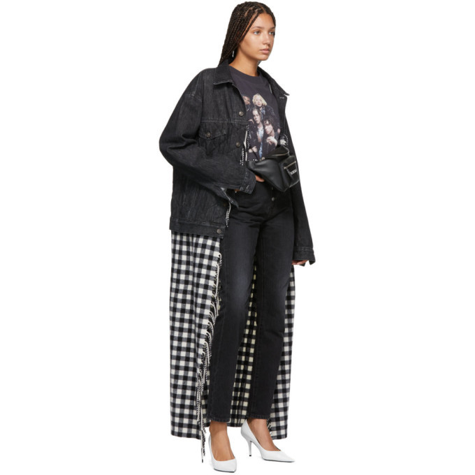 Balenciaga Black Tube Jeans Balenciaga