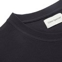 Oliver Spencer - Striped Waffle-Knit Cotton Sweatshirt - Blue
