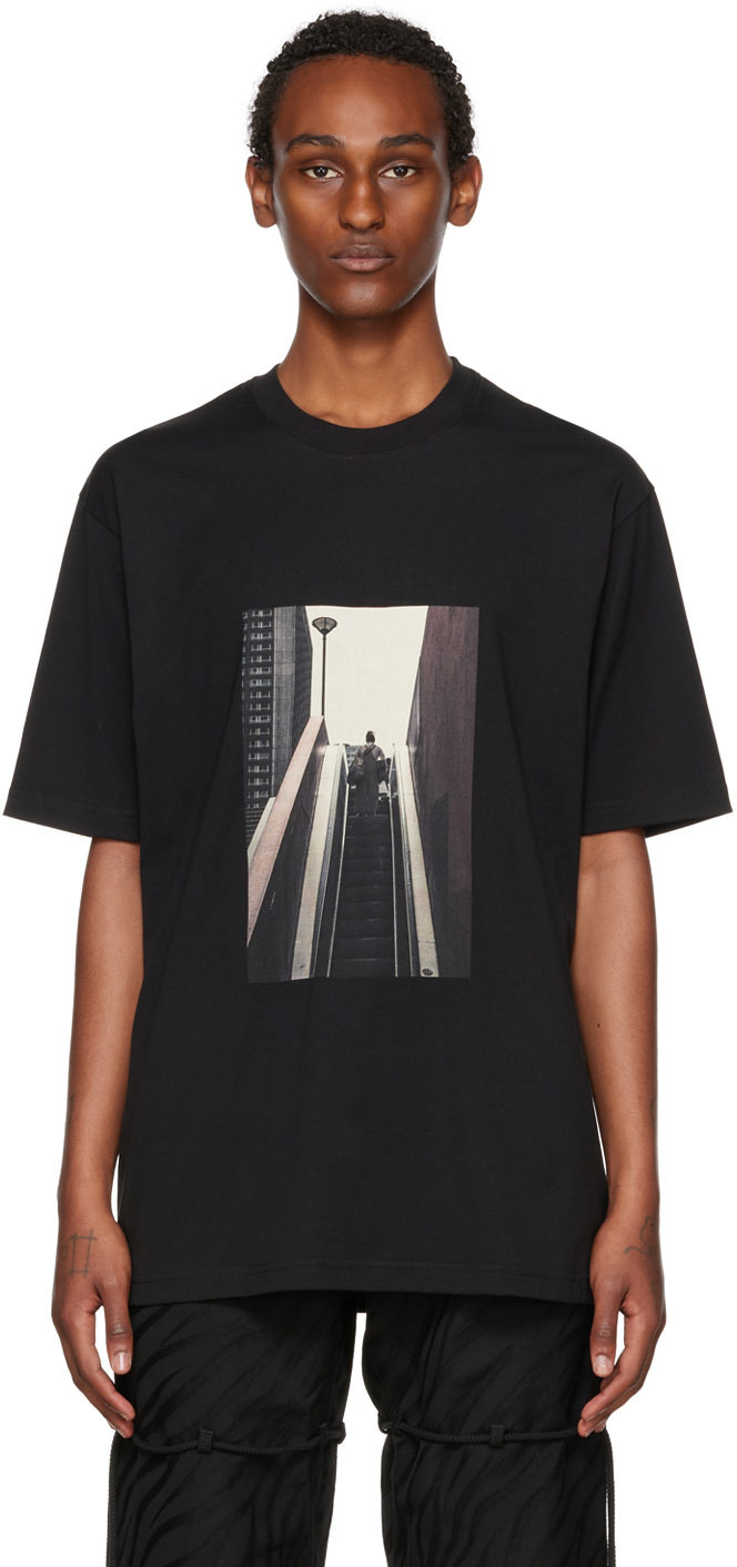 Song for the Mute Black Escalator T-Shirt Song for the Mute