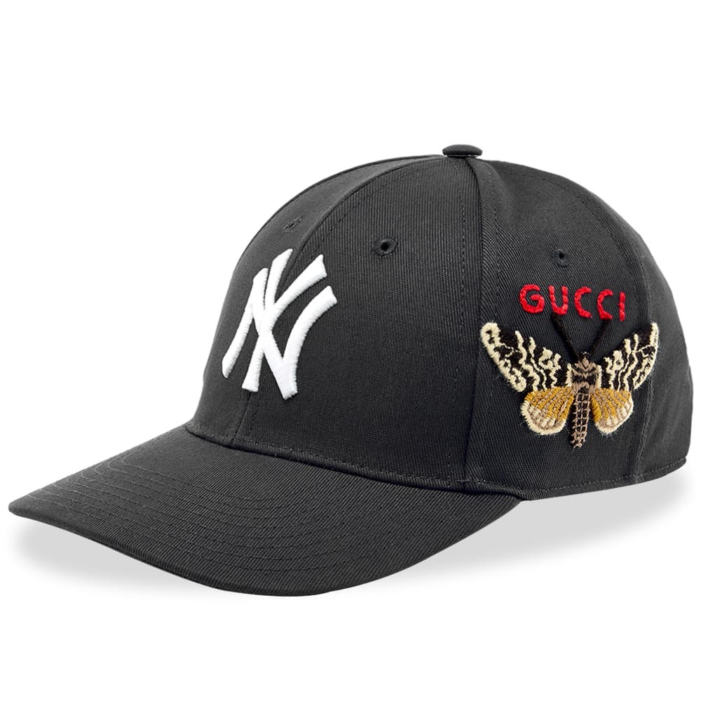 Gucci NY Yankees Baseball Cap Black Gucci