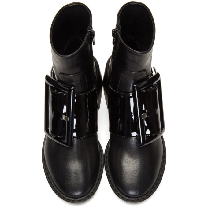 maison margiela buckle boots