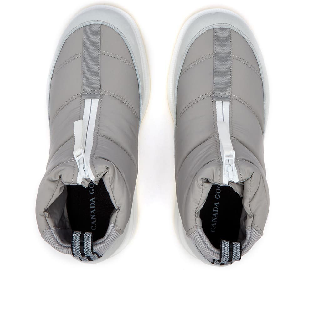 Canada Goose Women's Cypress Puffer Boot in Limestone/White Canada Goose