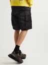 1017 ALYX 9SM - Straight-Leg Buckle-Embellished Shell Shorts - Black