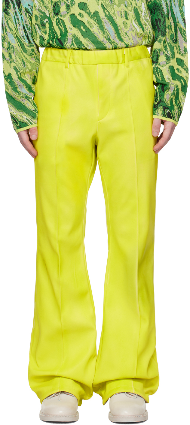 Photo: TAAKK Yellow Flared Trousers