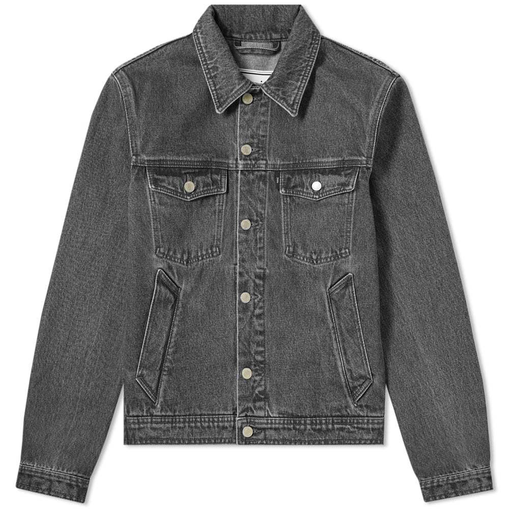 AMI Denim Jacket Black AMI Alexandre Mattiussi