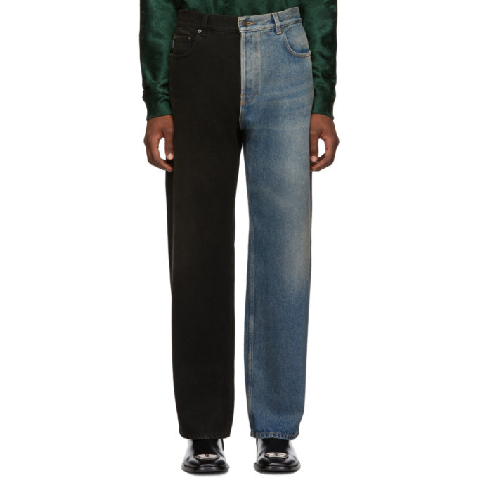 Indigo Rust Large-Fit Jeans Balenciaga