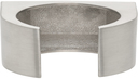 Rick Owens Silver Crystal Beveled Bracelet