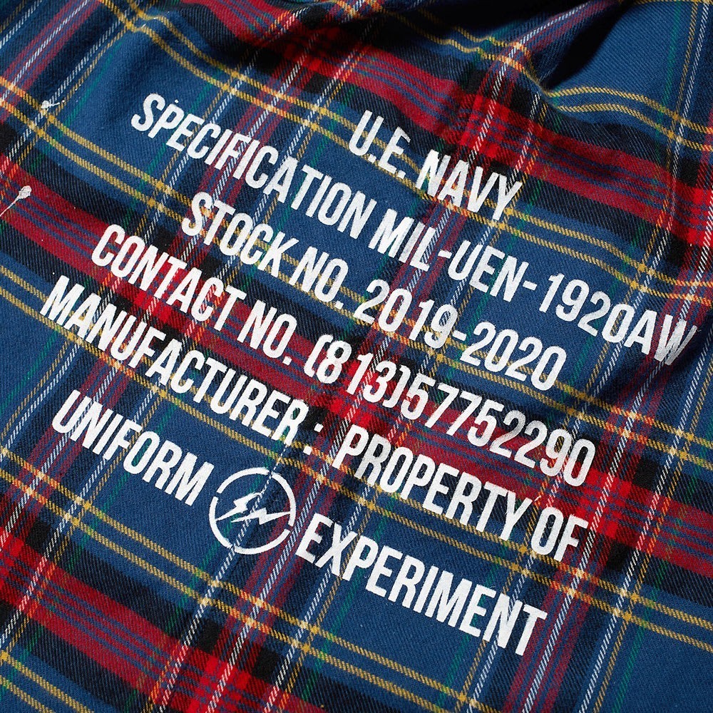 Uniform Experiment Flannel Check Drip 
