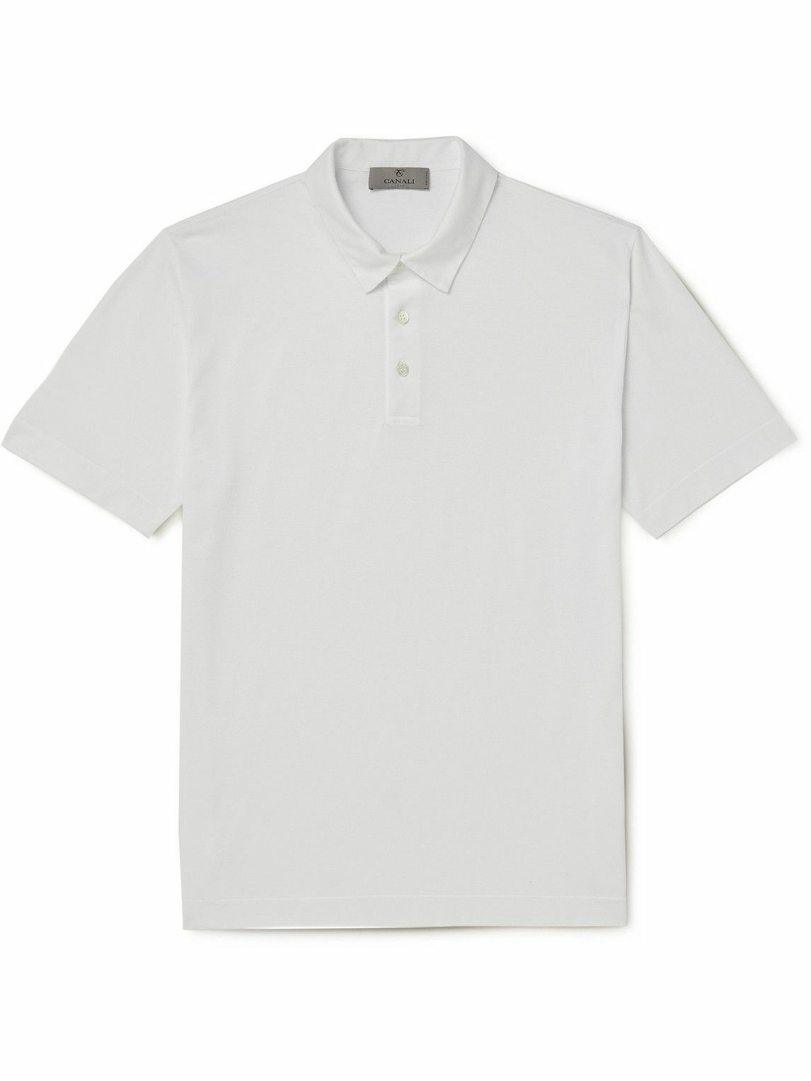 Coveri Moving White Cotton Polo Shirt main image 1