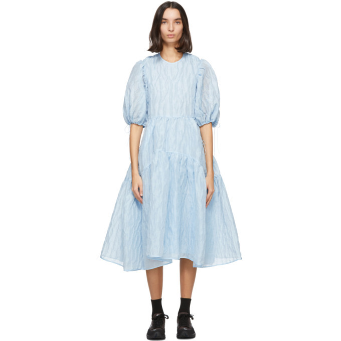 Cecilie Bahnsen Blue Libby Dress 