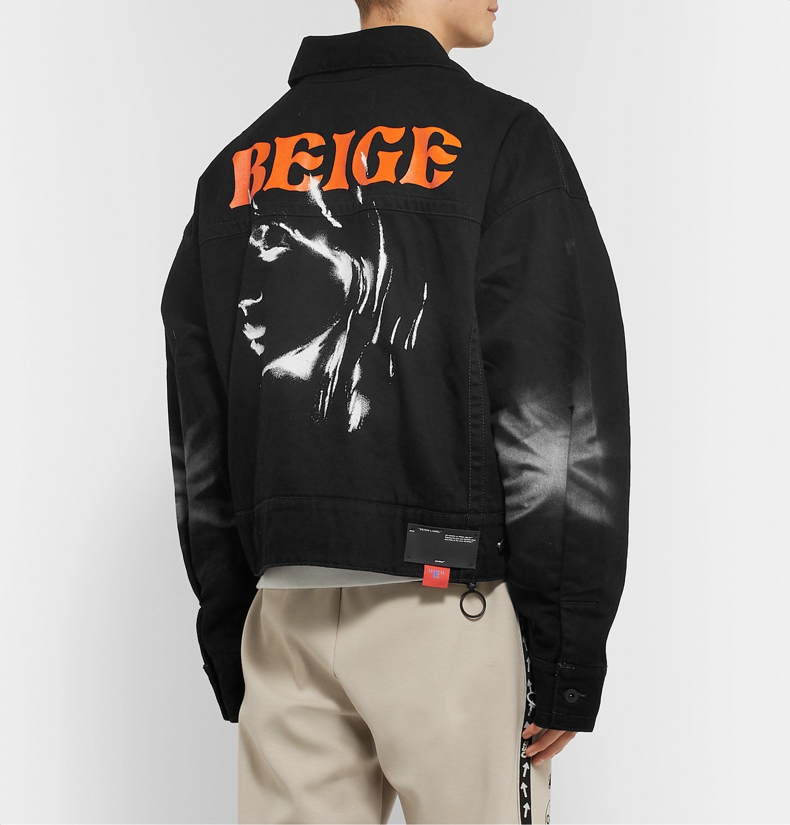 off white oversized jacket