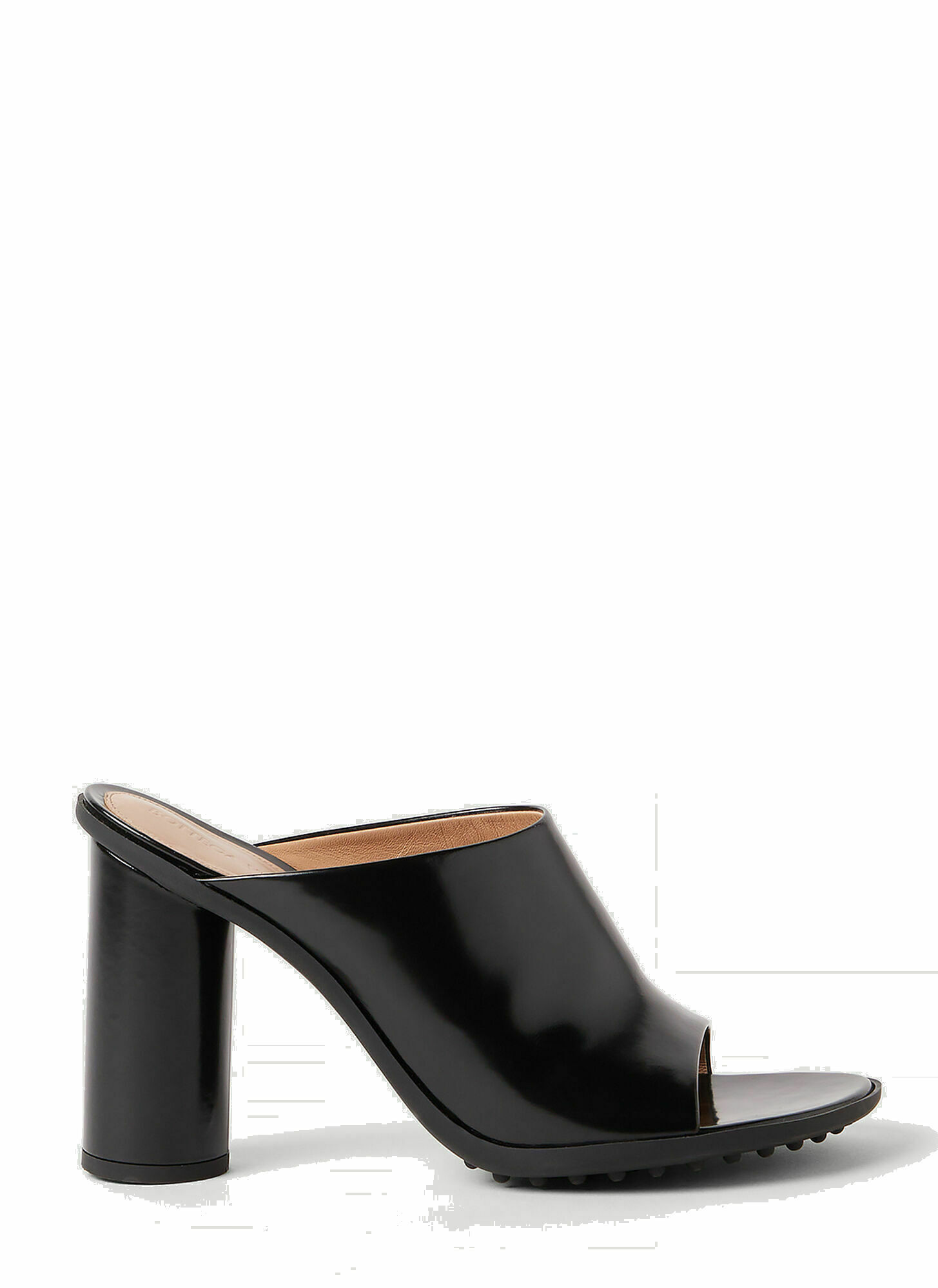 Bottega Veneta - Atomic High Heel Mules in Black Bottega Veneta