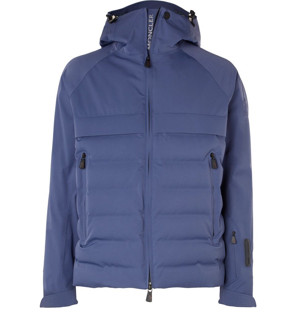 Manie Overleg levering Moncler Grenoble - Achensee Quilted Stretch-Twill Down Ski Jacket - Men -  Blue Moncler Grenoble