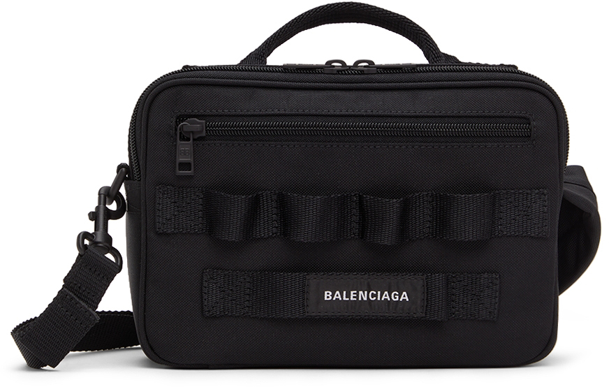 Balenciaga Black Army Messenger Bag Balenciaga