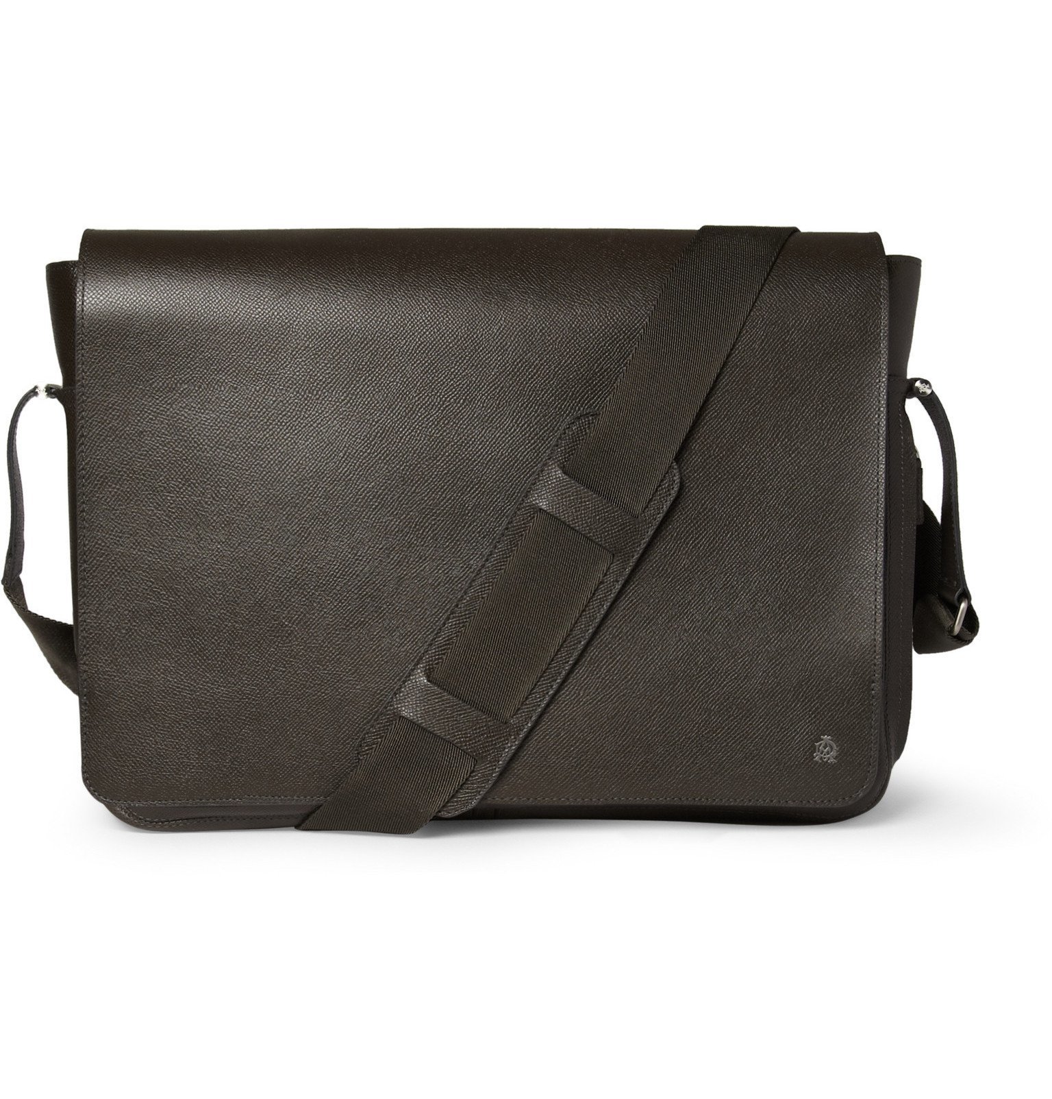 Dunhill - Cadogan Textured-Leather Messenger Bag - Brown Dunhill