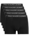 Polo Ralph Lauren - Five-Pack Stretch-Cotton Jersey Boxer Briefs - Black