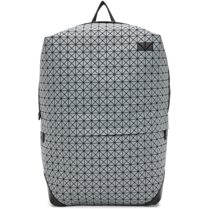 Bao Bao Issey Miyake Grey Kuro Liner Backpack Bao Bao Issey Miyake