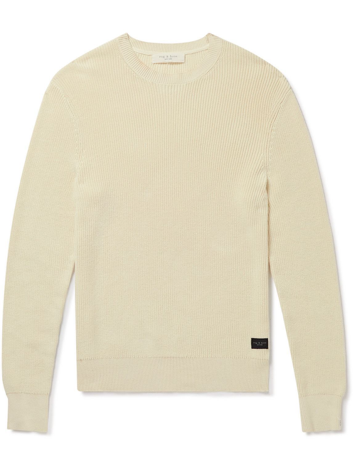 Rag & Bone - Future Staples Dexter Ribbed Organic Cotton Sweater ...