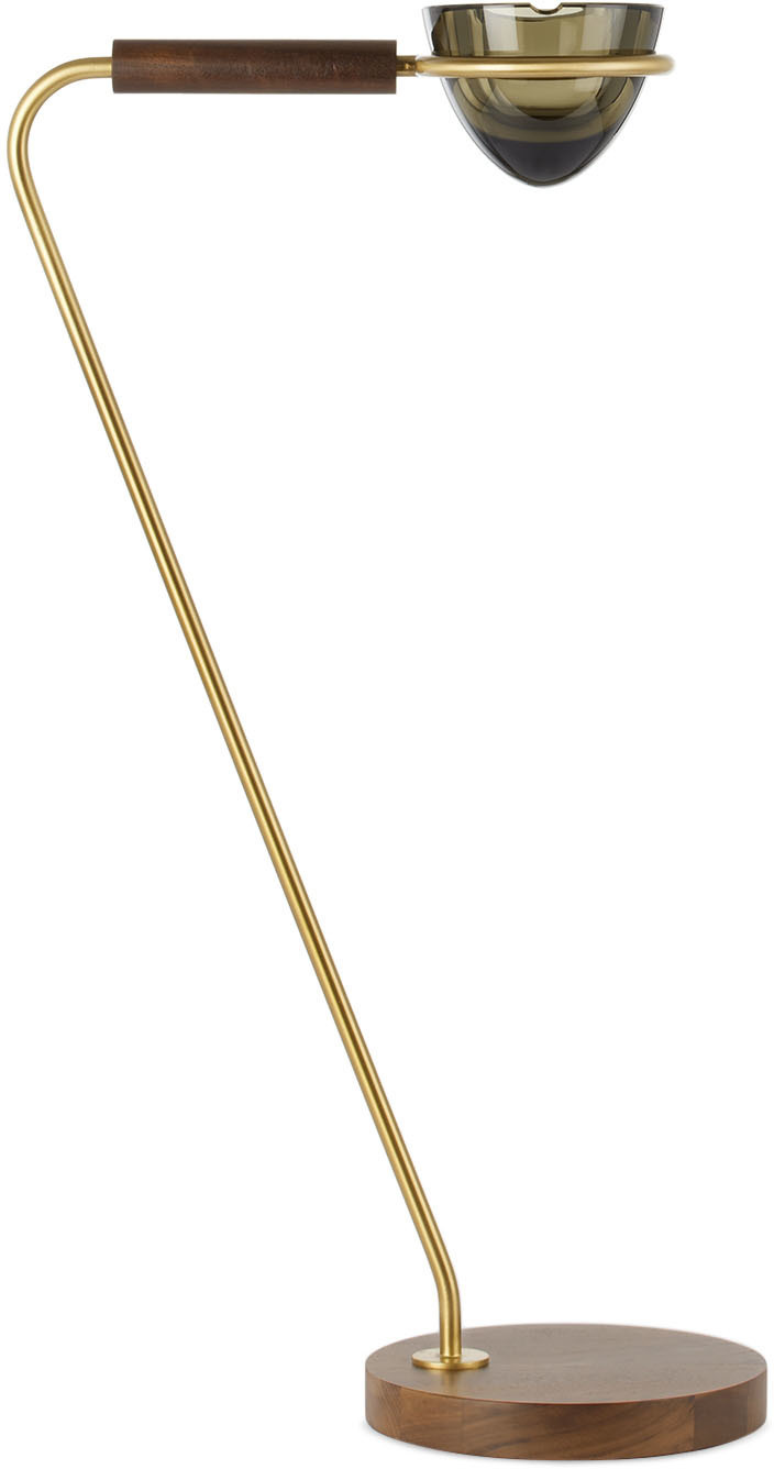 Houseplant Gold Standing Ashtray