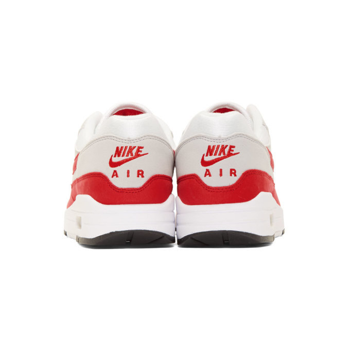 red and white air max 1 mens