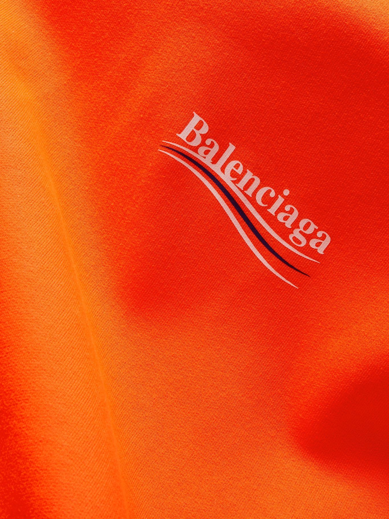 balenciaga hoodie orange