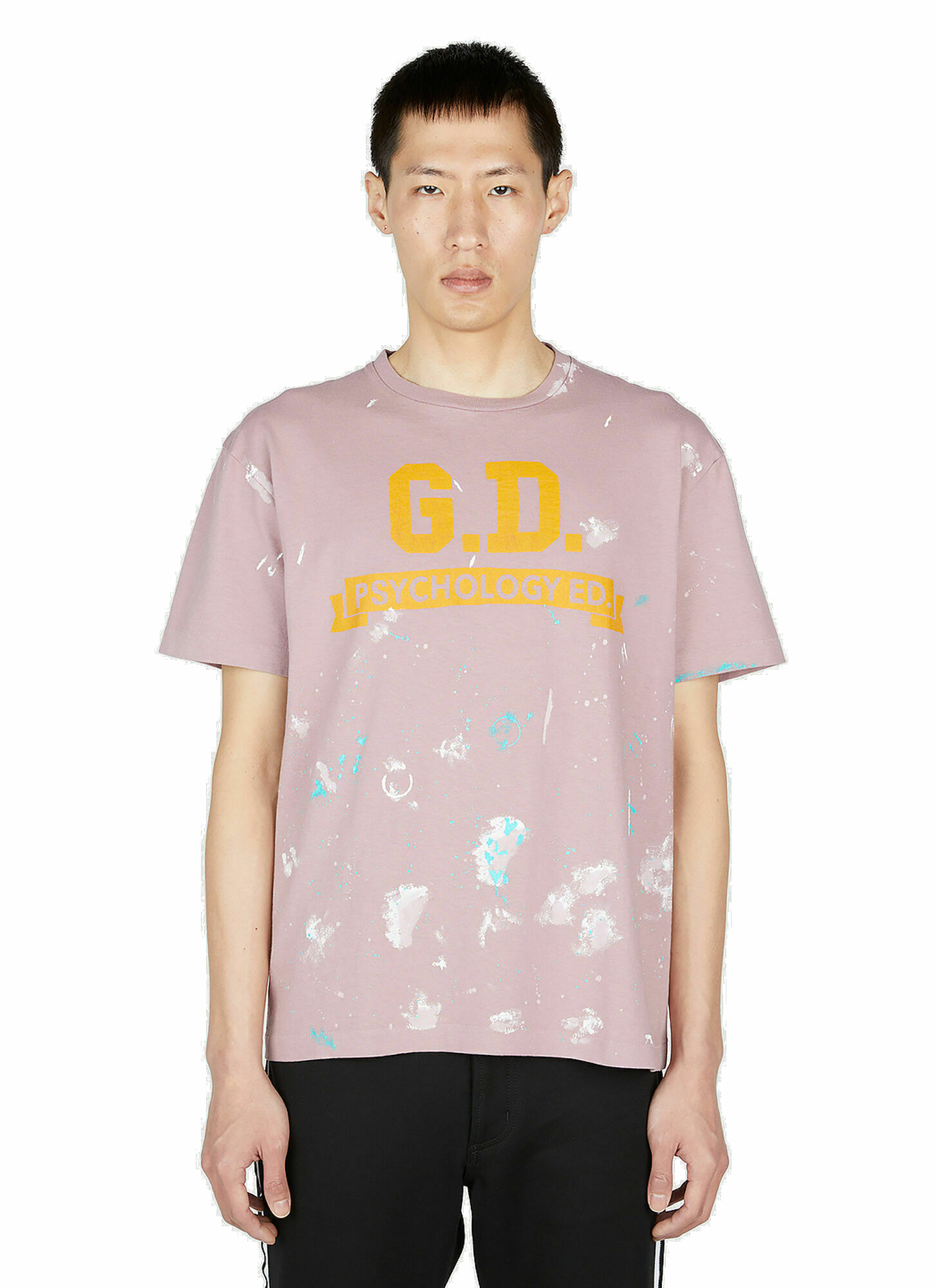 Gallery Dept. - Psychology Ed Paint Splatter T-Shirt in Purple Gallery ...