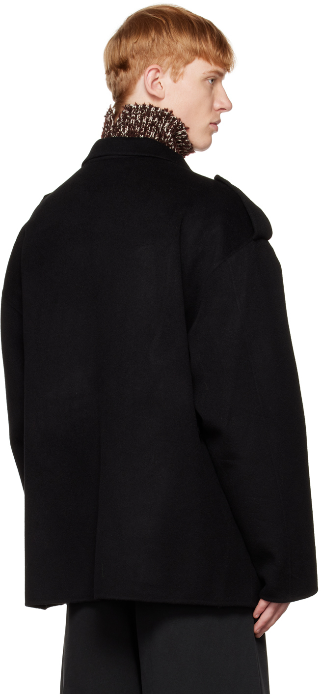 Acne Studios Black DoubleFaced Jacket Acne Studios
