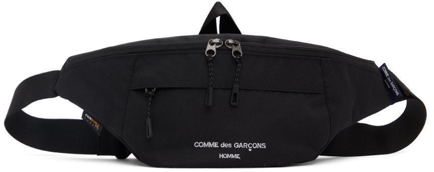 Photo: Comme des Garçons Homme Black Cordura Messenger Bag