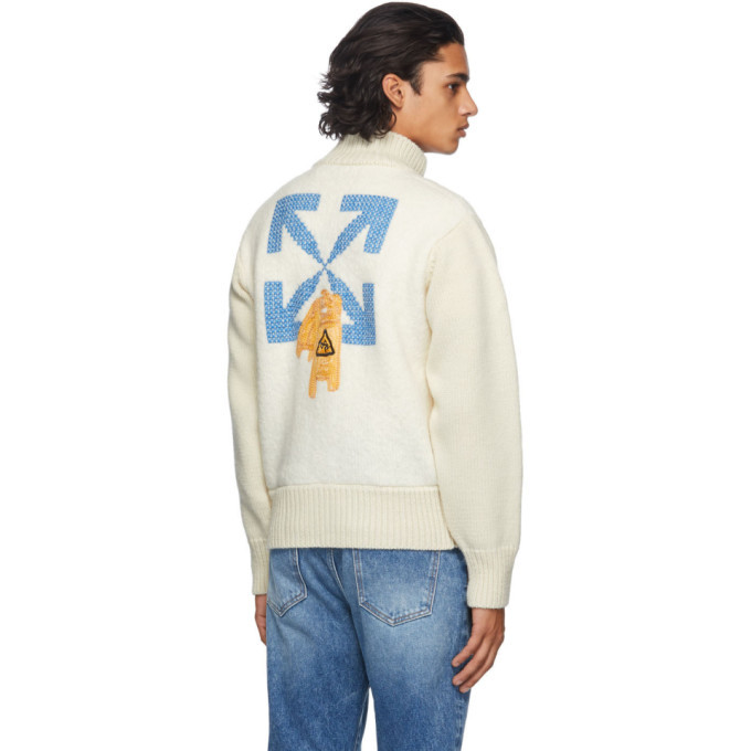 Alpaca Pascal Lemon Zip-Up Sweater 