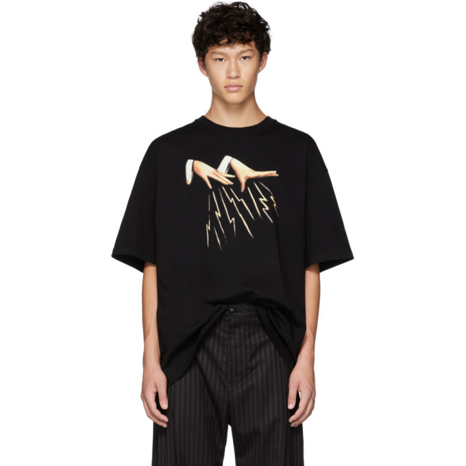 Lanvin Black Magic Hands T-Shirt Lanvin