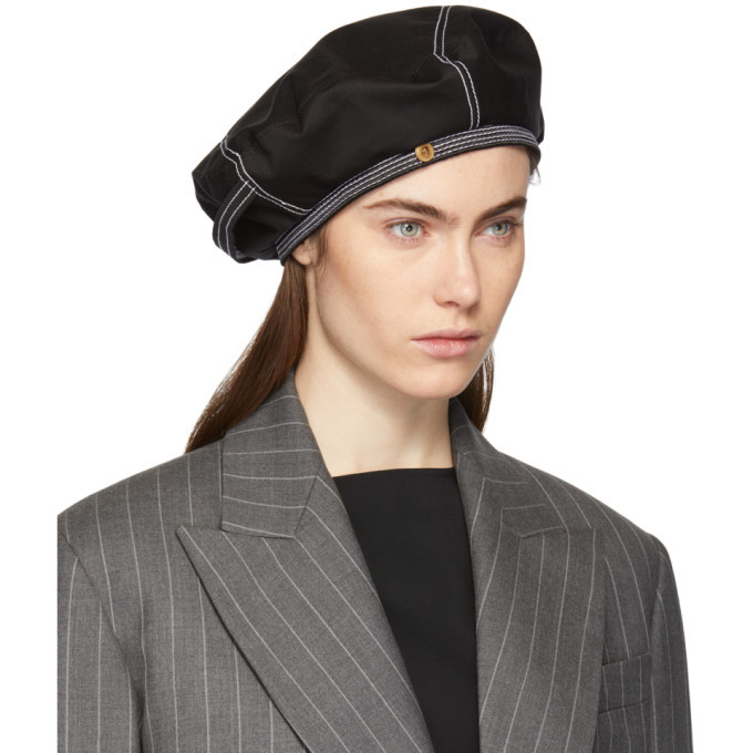 versace red beret