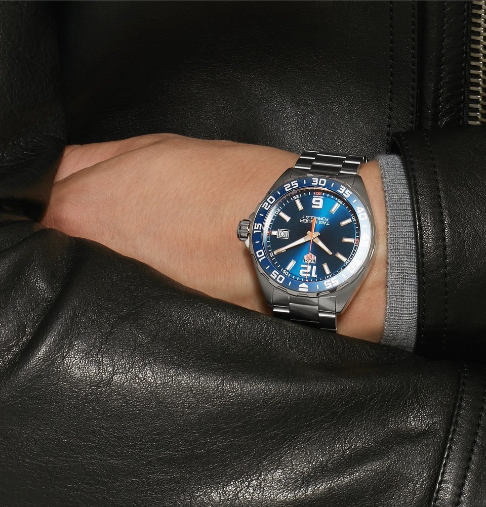 tag heuer formula 1 quartz blue dial