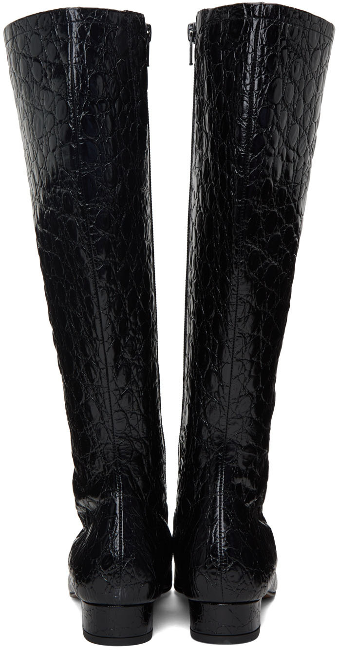 by far black edie boots