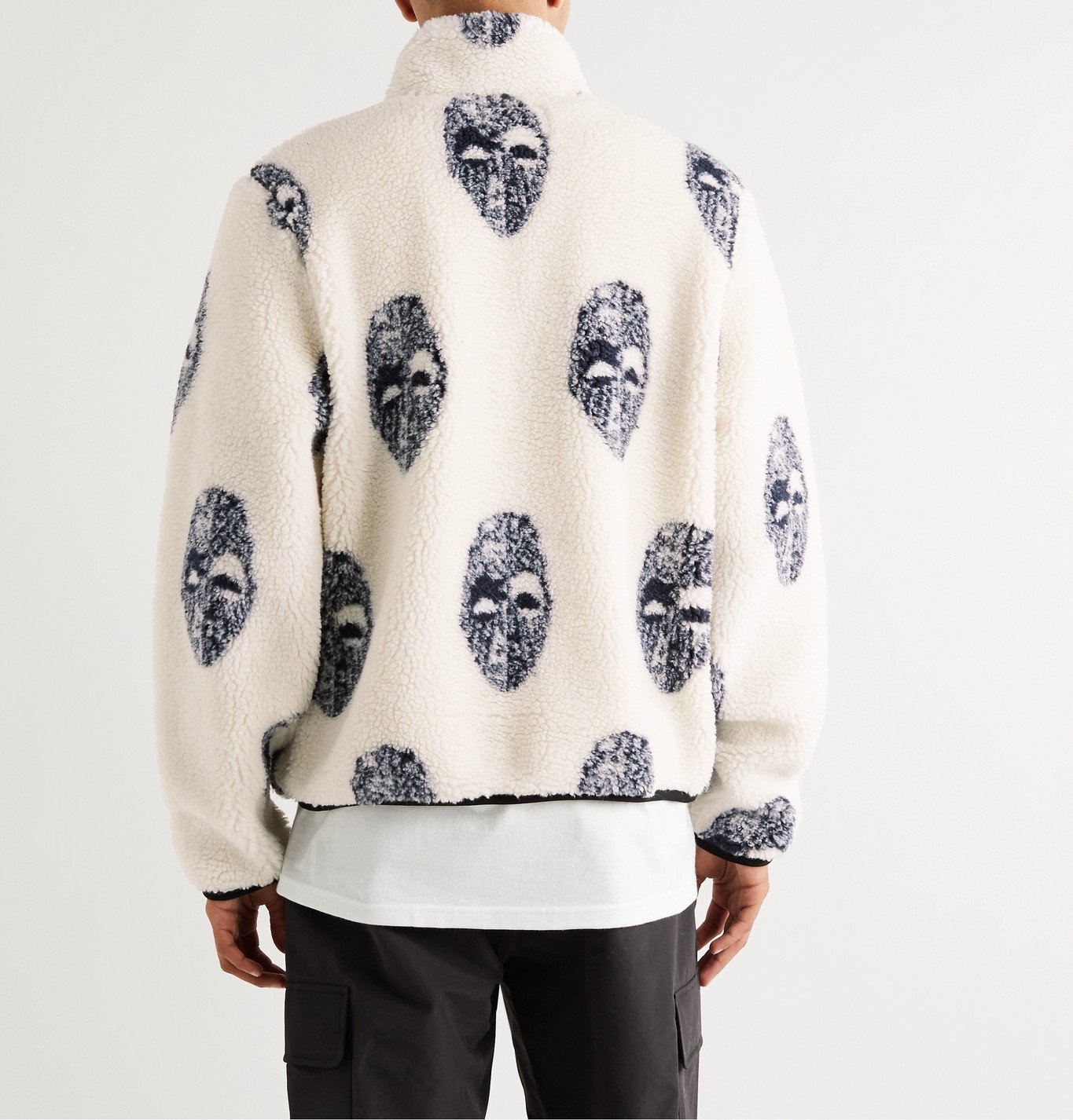 patterned fleece jackets