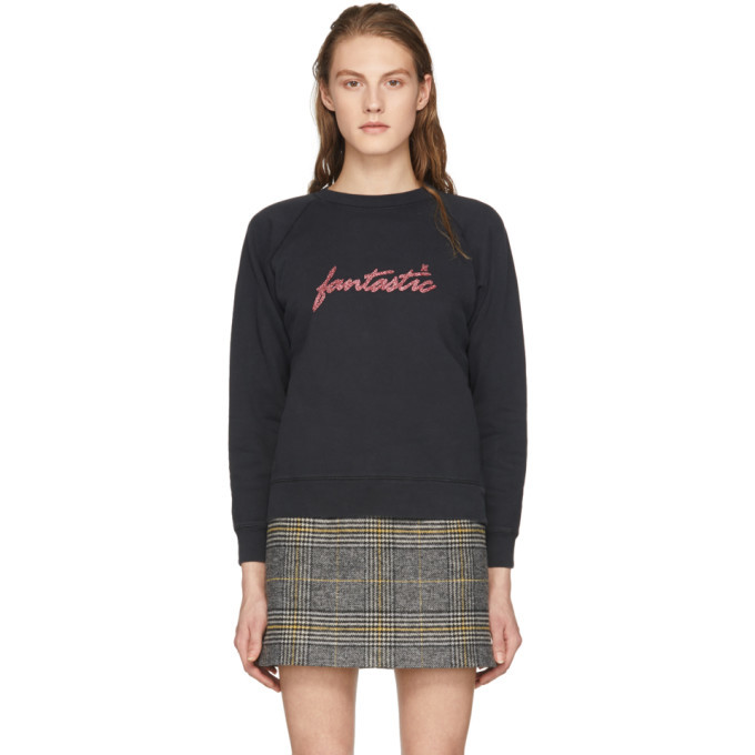 Alexachung Black Fantastic Sweatshirt Alexachung