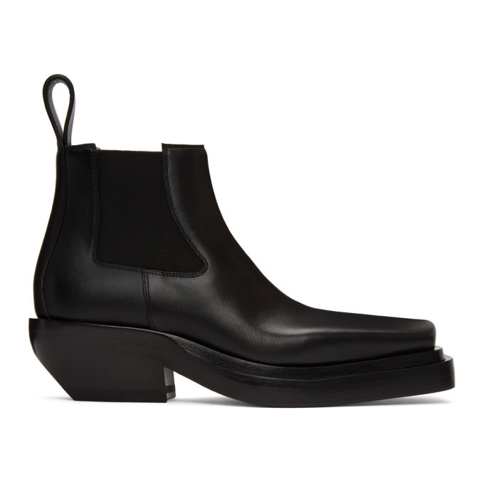 Bottega Veneta Black BV Lean Chelsea Boots Bottega Veneta