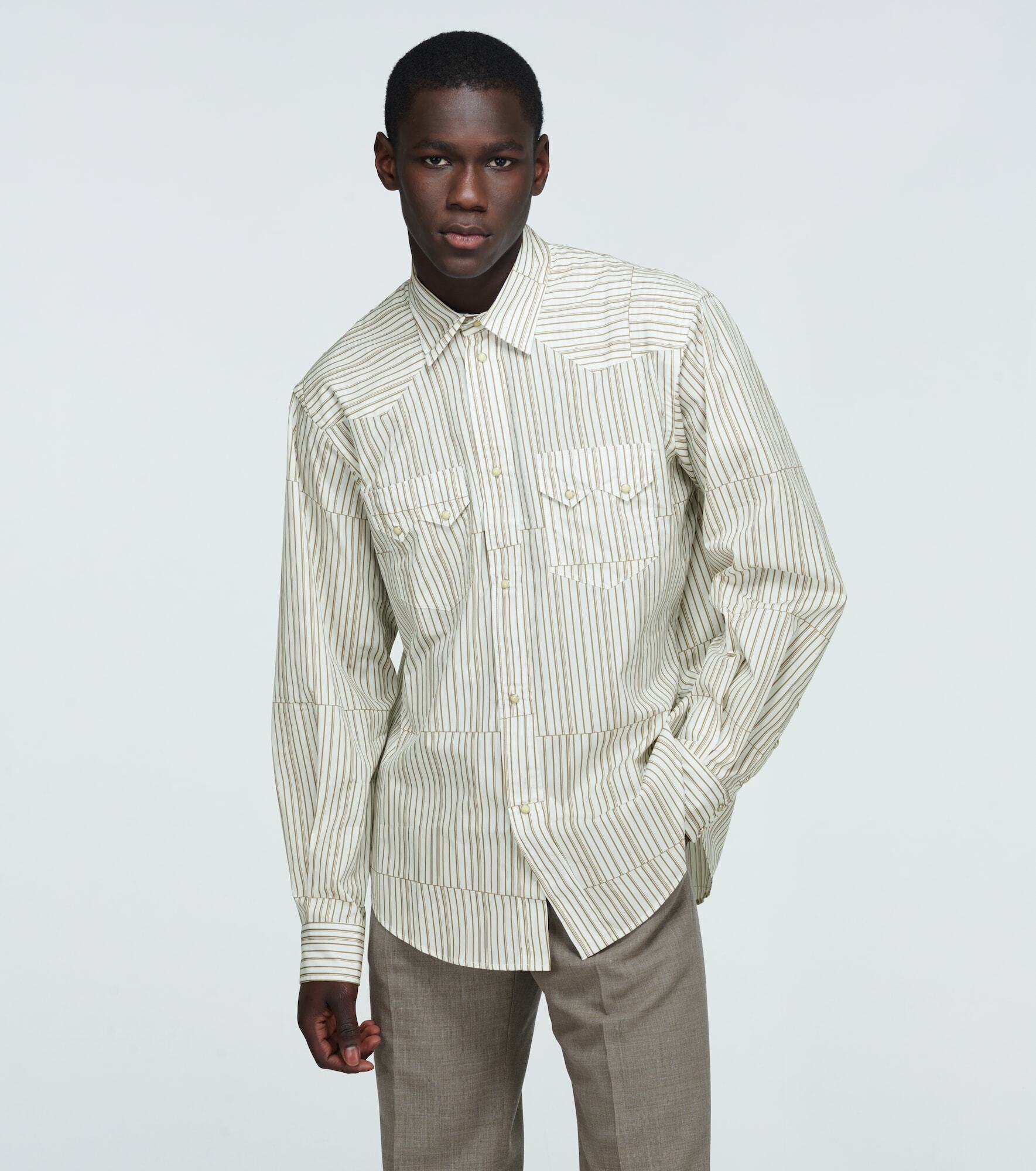 Phipps - Rockhound Tectonic stripe shirt Phipps