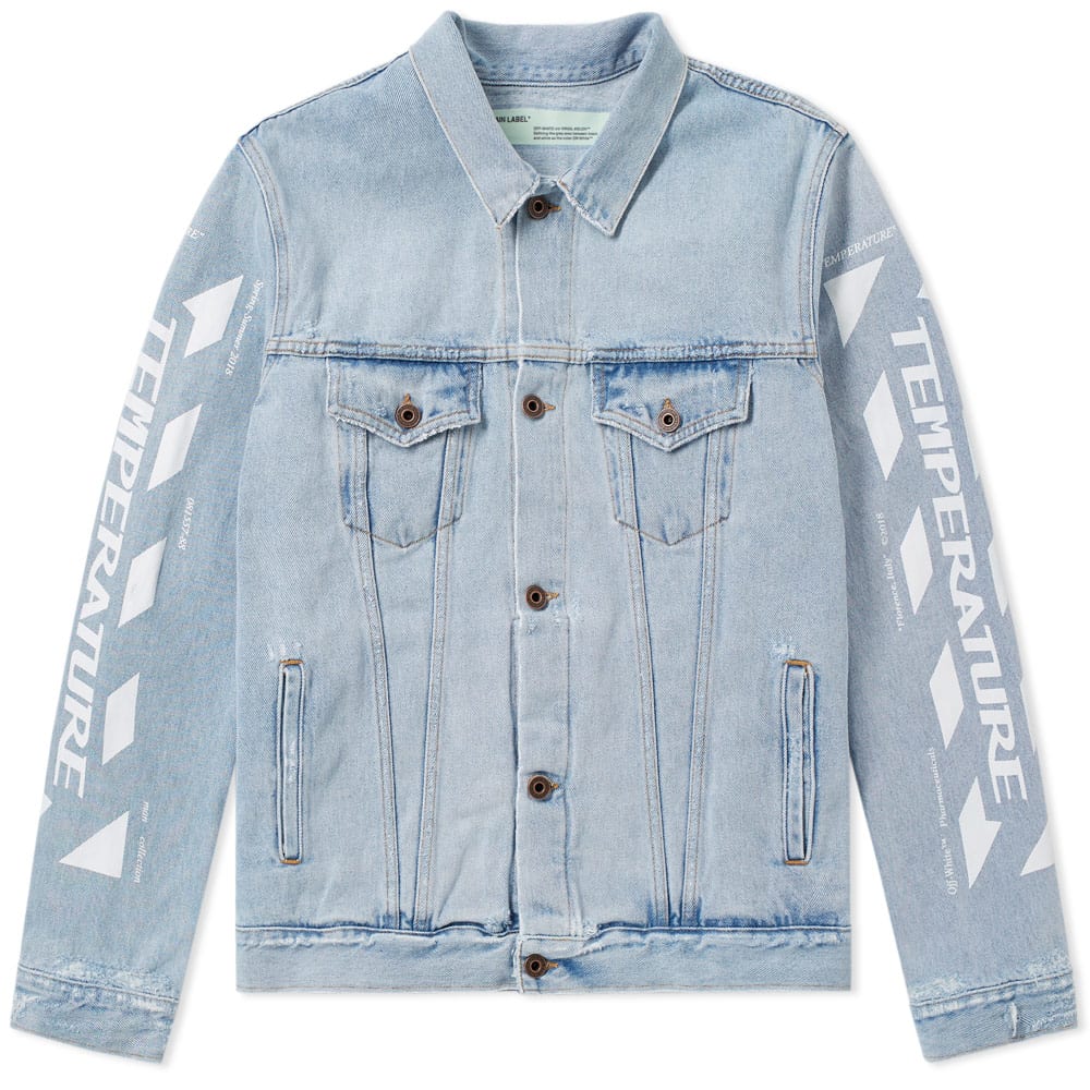 denim shirt off white