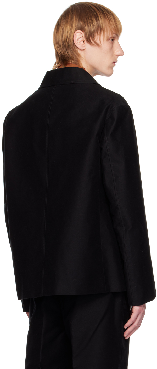 Margaret Howell Black Flap Pocket Blazer Margaret Howell