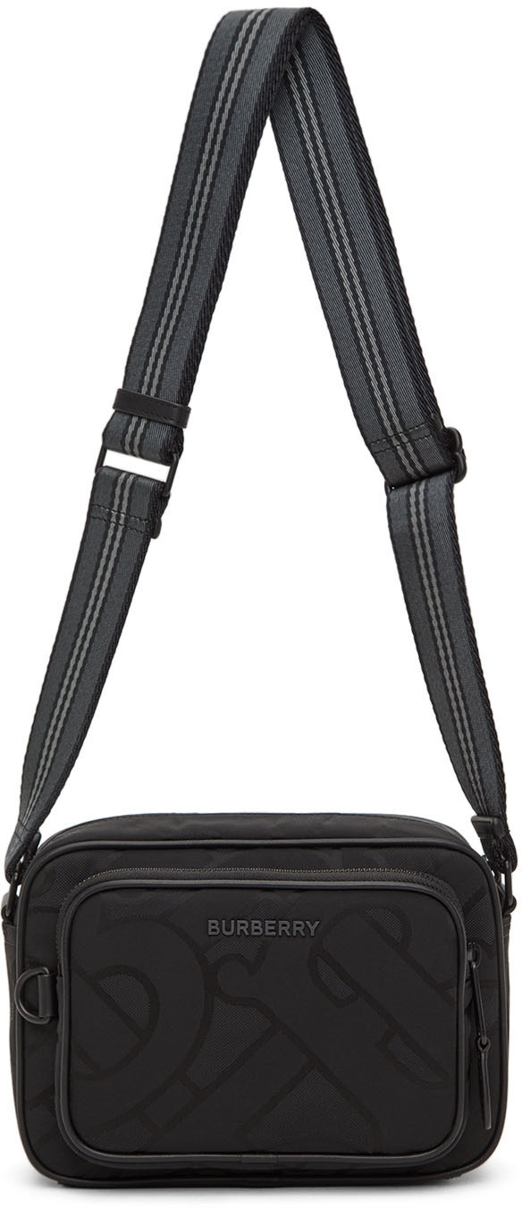 Burberry Black Monogram Crossbody Bag Burberry